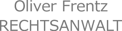 Rechtsanwalt Oliver Frentz Logo